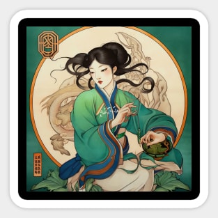 Dokkaebi Korean mythology Sticker